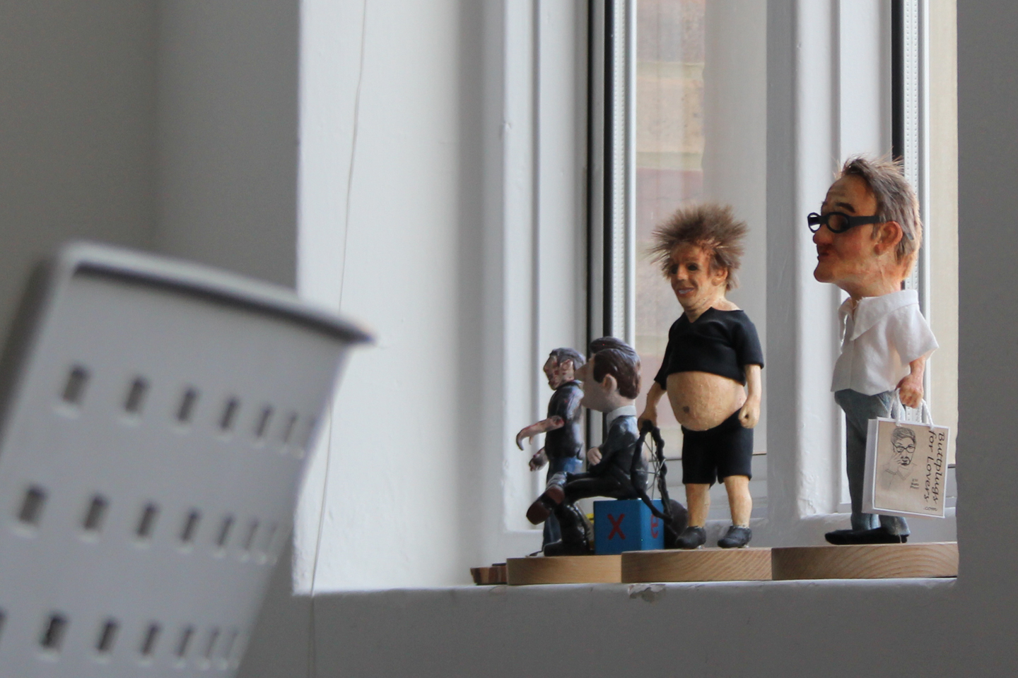 Model of Treve Ripley on windowsill